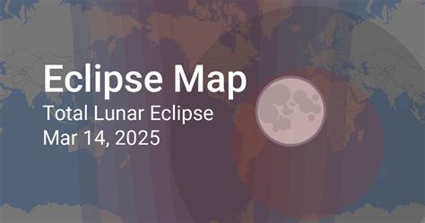 march 14 2025 lunar eclipse path